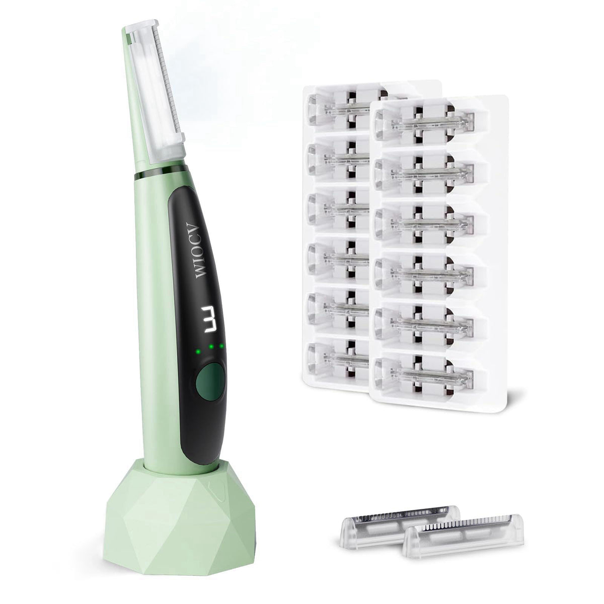 Sonic Dermaplane Razor for Women Face Electric Facial Hair by Wiocv