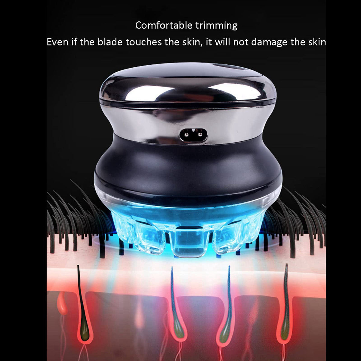 Waterproof Rechargeable Electric Hair Shaver High Precision by NutriEss — view 6