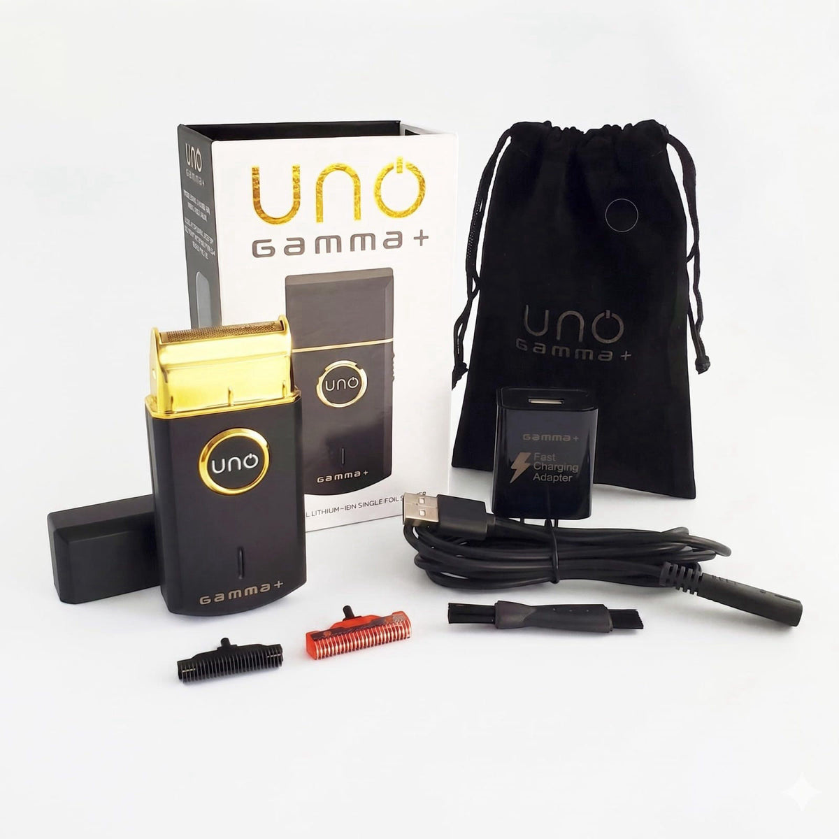 GAMMA Uno Mini Sized Travel Cordless Mens Single Foil Shaver by Premium Selection — view 7