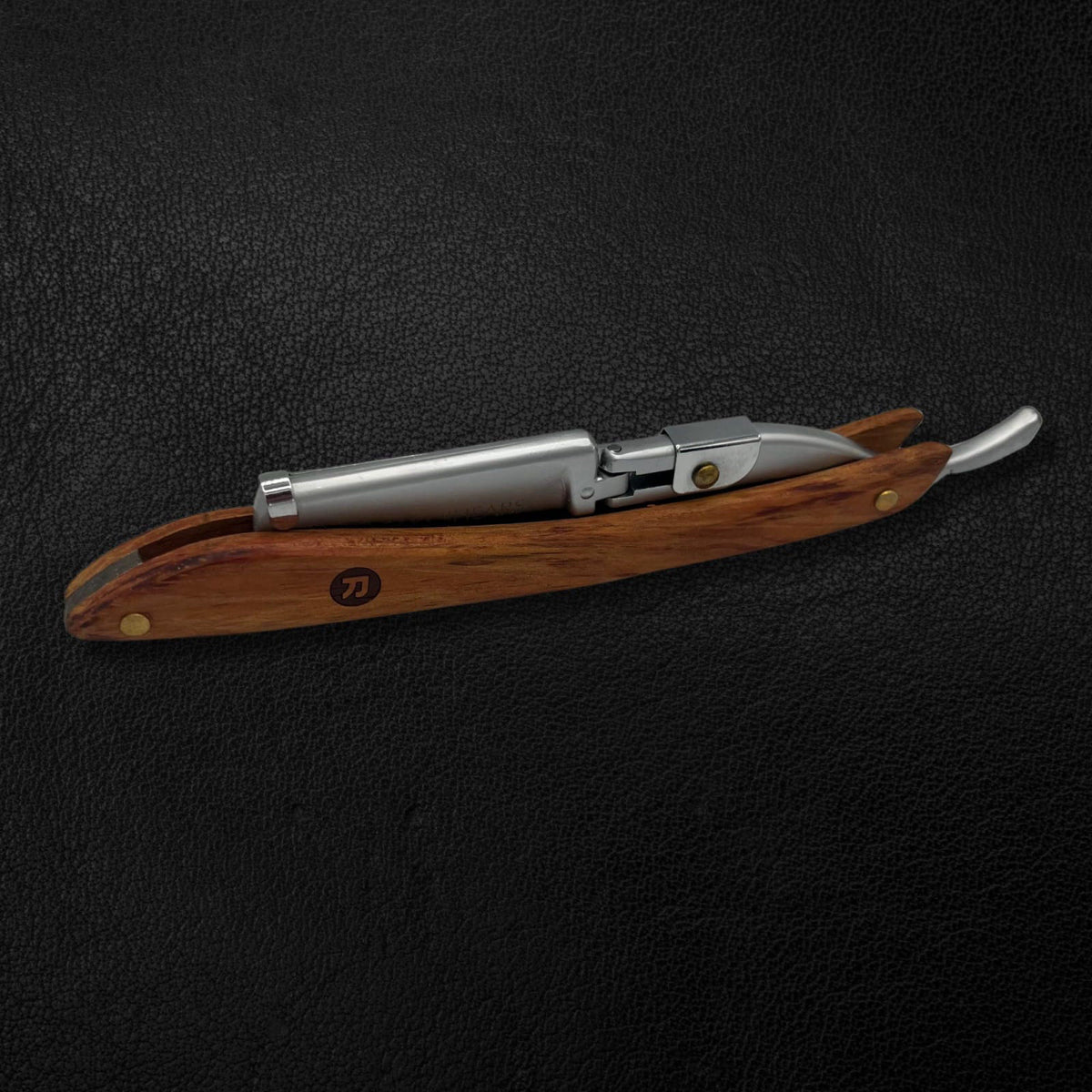 Saki Shears Straight Edge Traditional Shaving Razor with — view 4