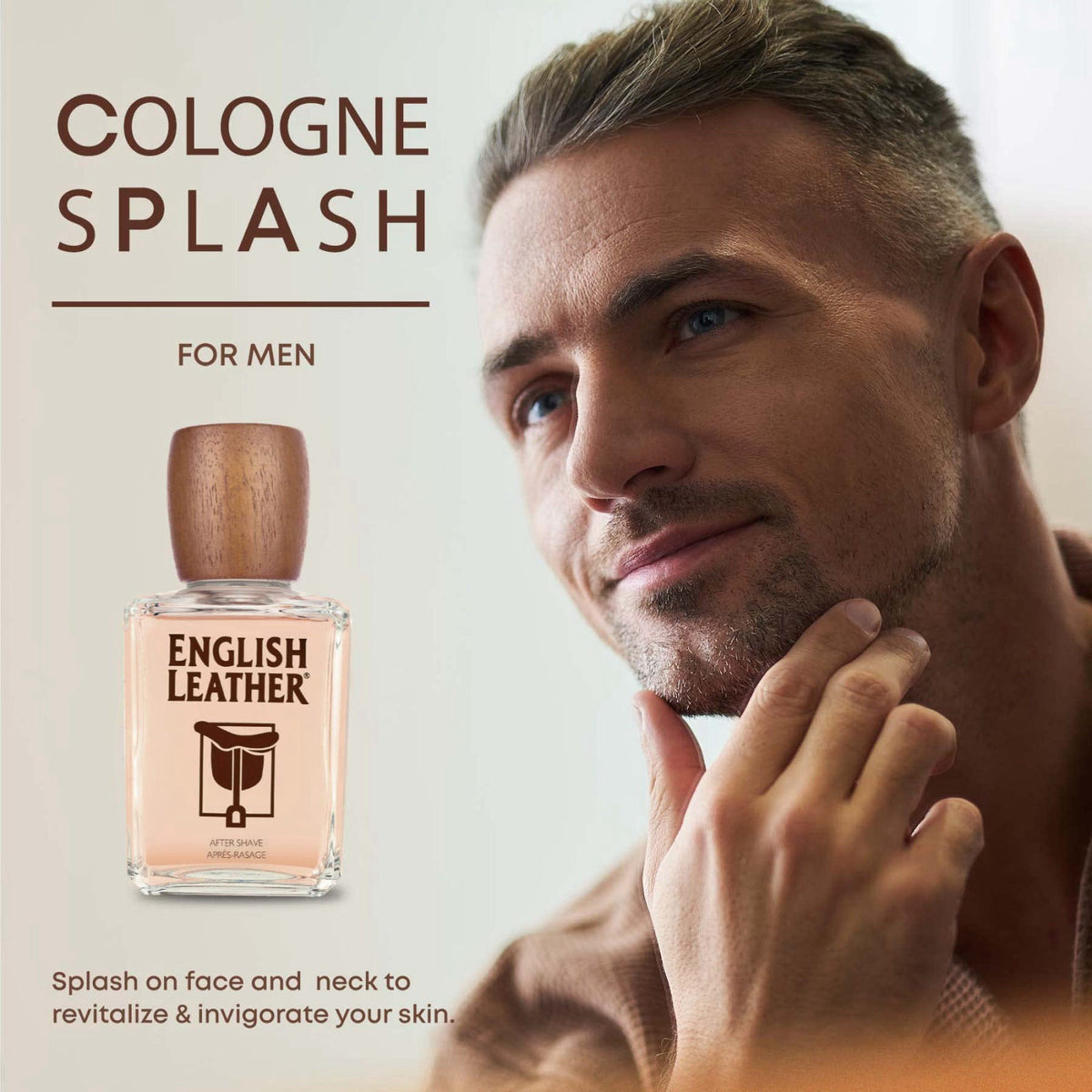 English Leather Aftershave Splash for Men by Dana — view 4