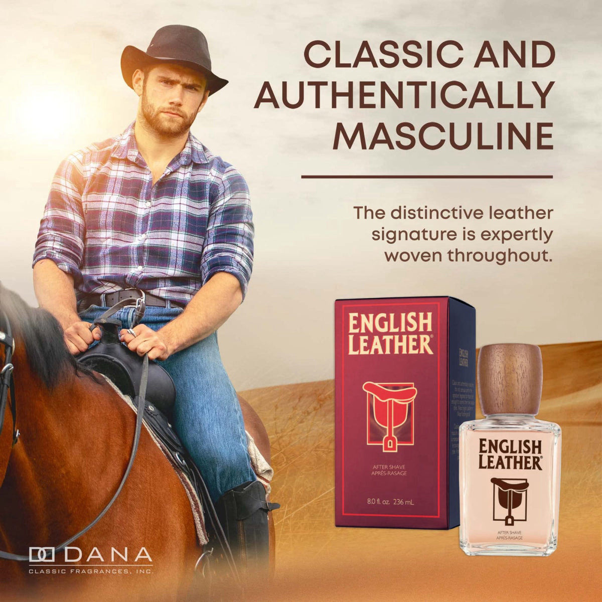 English Leather Aftershave Splash for Men by Dana — view 5