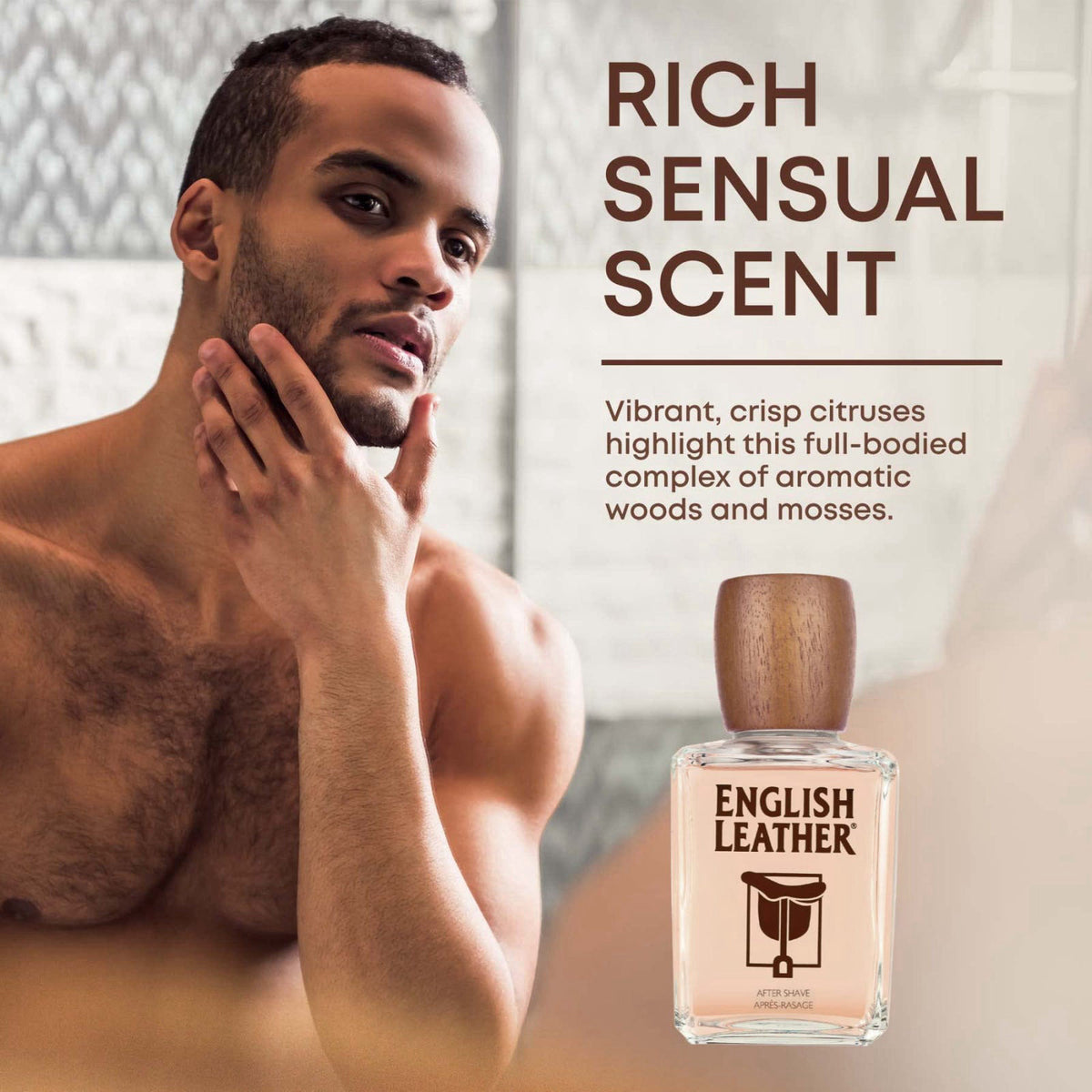 English Leather Aftershave Splash for Men by Dana — view 6