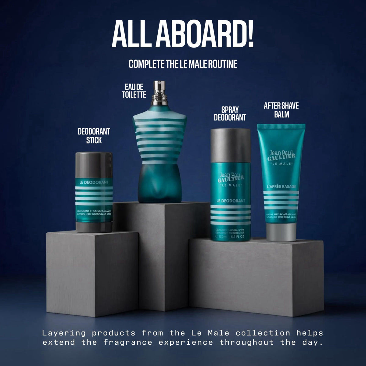 Jean Paul Gaultier Le Male Soothing Aftershave Balm for Men by Premium Selection — view 7