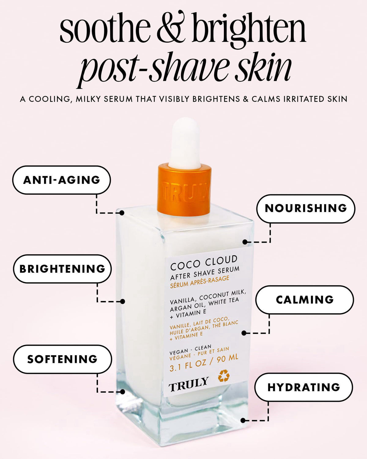 Truly Beauty Coco Cloud After Shave Serum Jumbo by Premium Selection — view 3