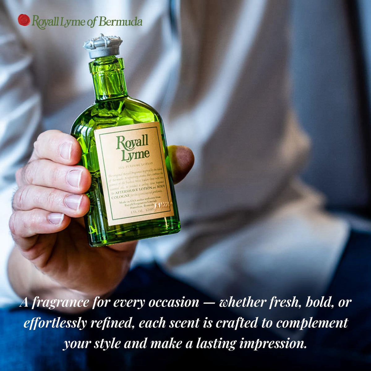 ROYALL LYME Men s Heritage Cologne Inspired by Bermuda 2 Fl — view 7