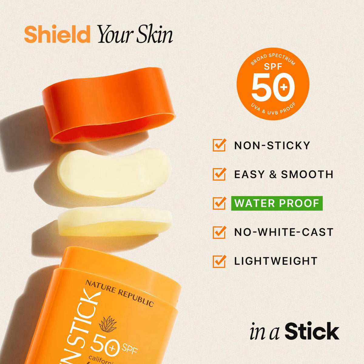 Nature Republic Aloe Vera Gel 92 Percent x Sun Stick Set — view 3