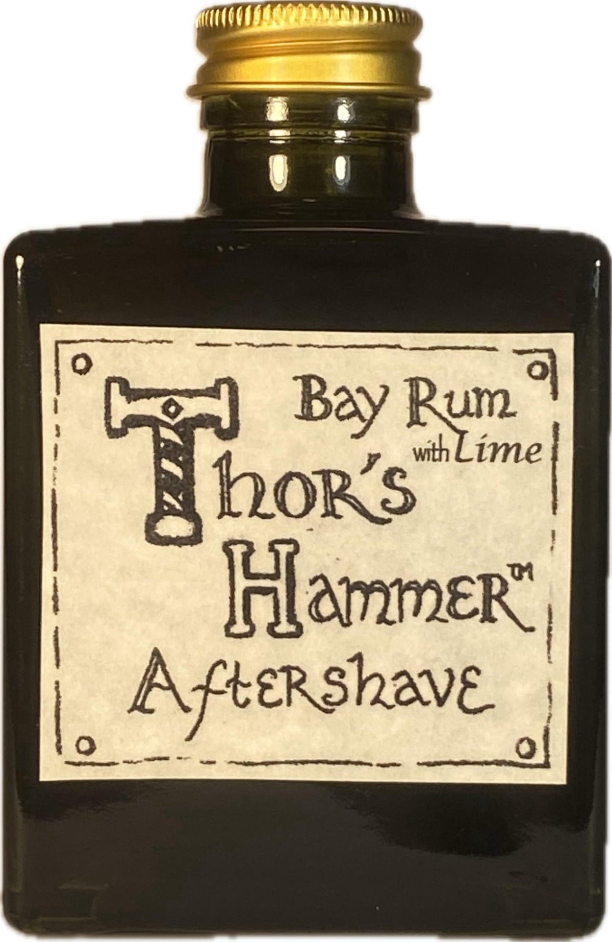 Lime Bay Rum Aftershave Thor s Hammer Limited Edition 5 oz by Freyja's Magic — view 2