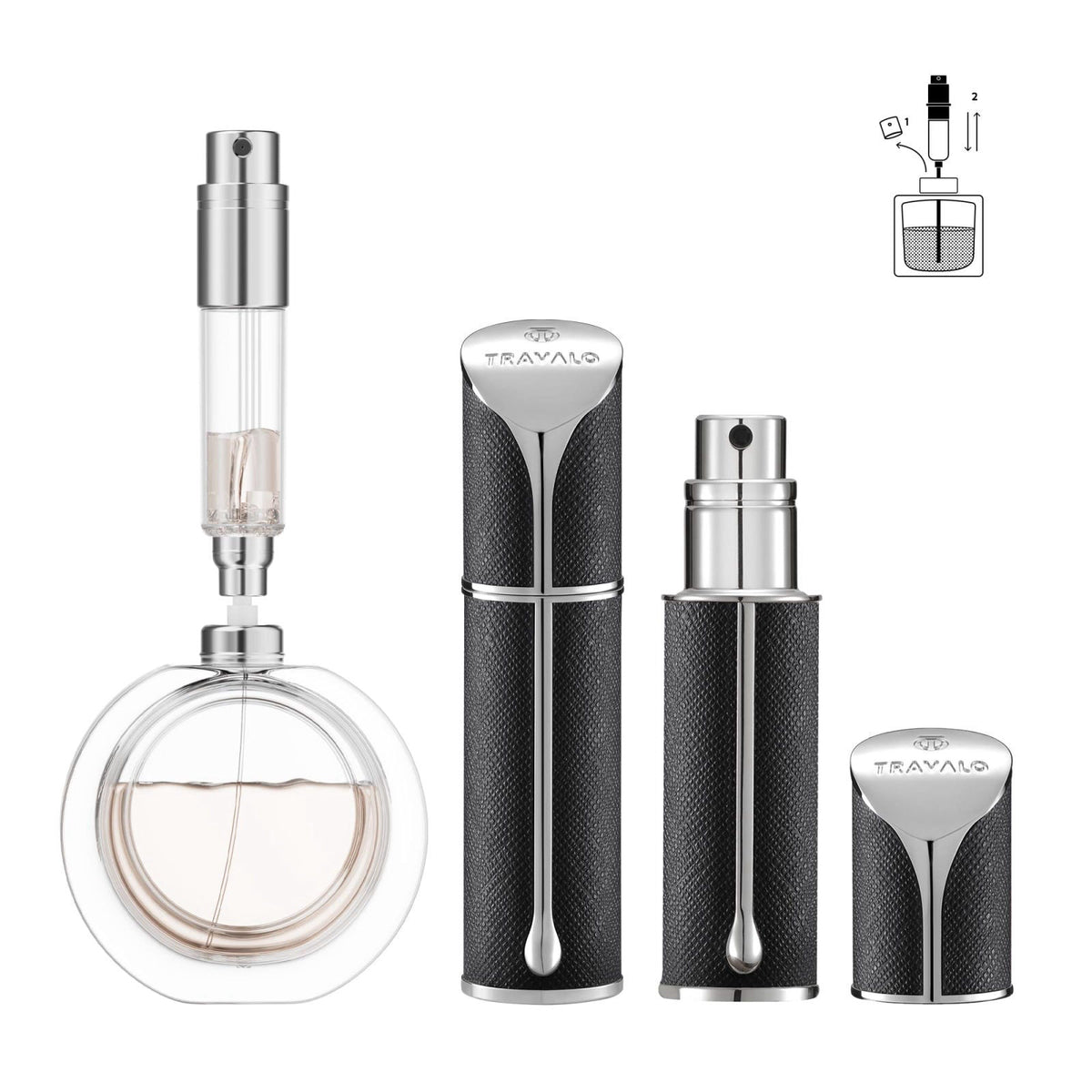 Travalo AQUA Refillable Perfume Atomizer 5ml Travel Perfume — view 7