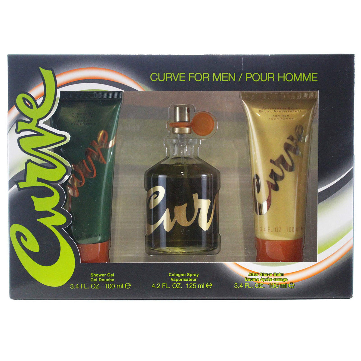 LIZ CLAIBORNE Curve 3 Pc Gift Set for Men By 4 2 Fl Oz — view 2