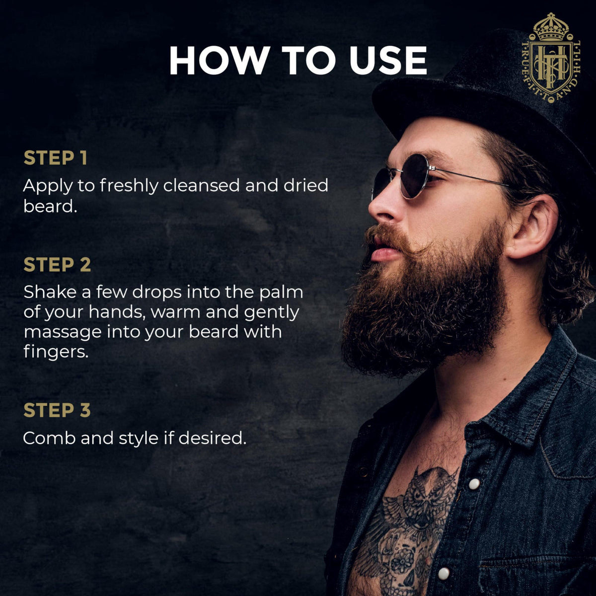 Truefitt Hill Natural Conditioning Beard Oil 60ml by Truefitt & Hill — view 8