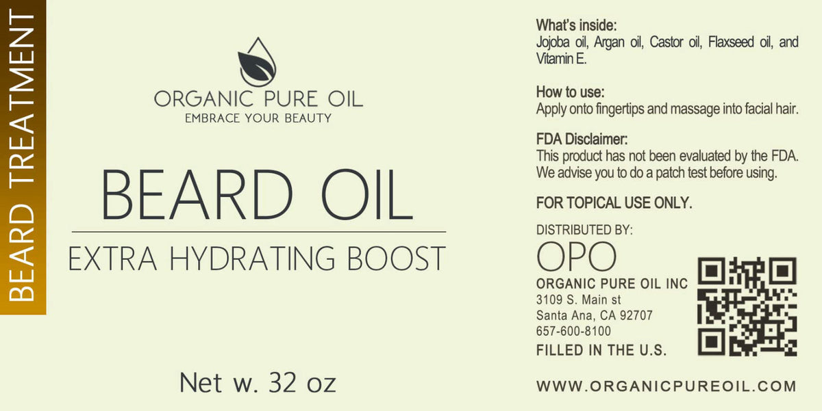 Unscented Beard Oil by OPO — view 3