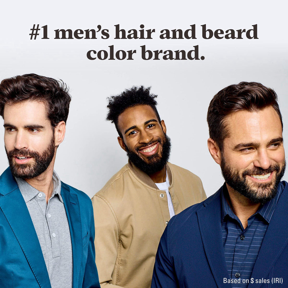 JUST FOR MEN Mustache Beard Dye Keratin Dark Brown M 45 — view 6