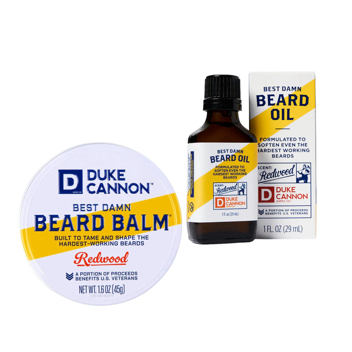 Duke Cannon Best Beard Bundle Redwood Oil Balm Travel Size 2 by Duke Cannon Supply Co. — view 8