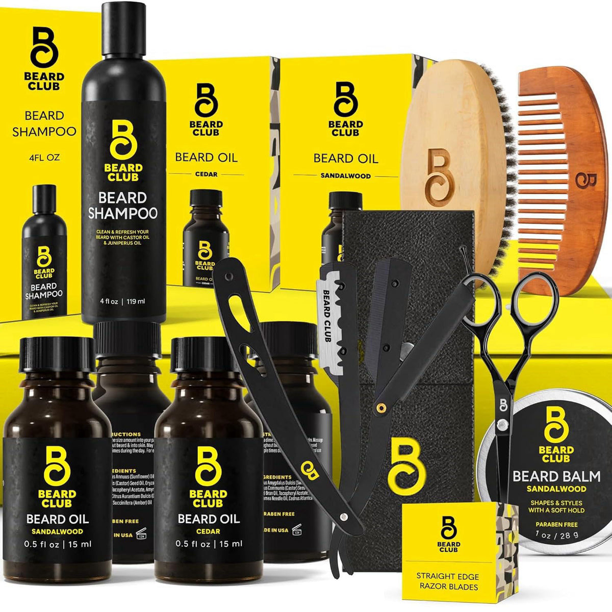 The Beard Club Premium Beard Kit for Men — view 5