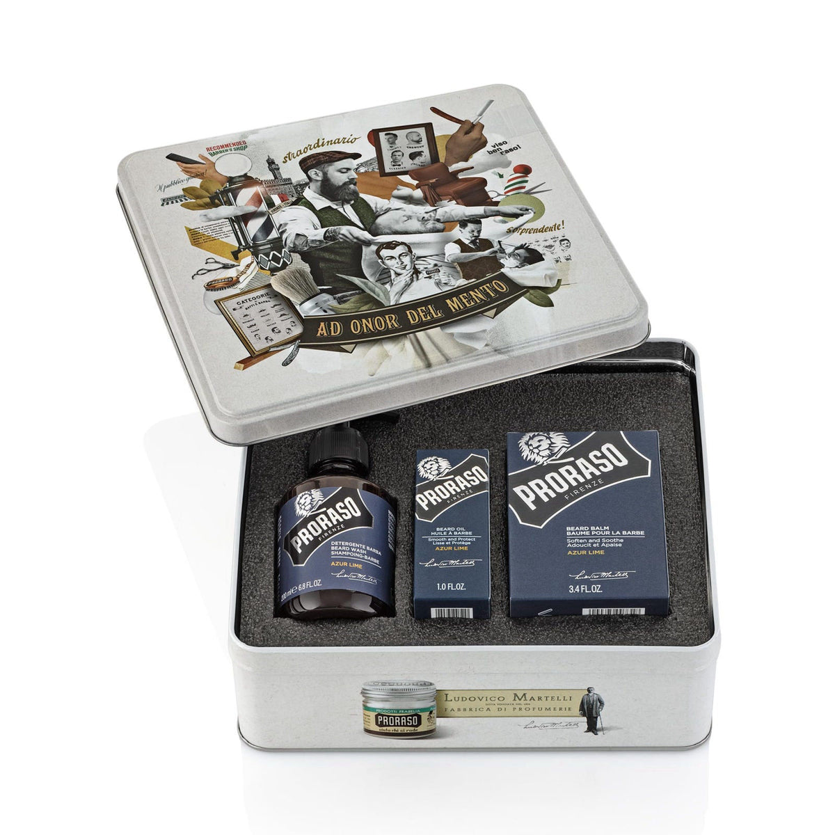 Proraso Beard Care Kit Gift Set for Men with Beard Wash by Premium Selection — view 4