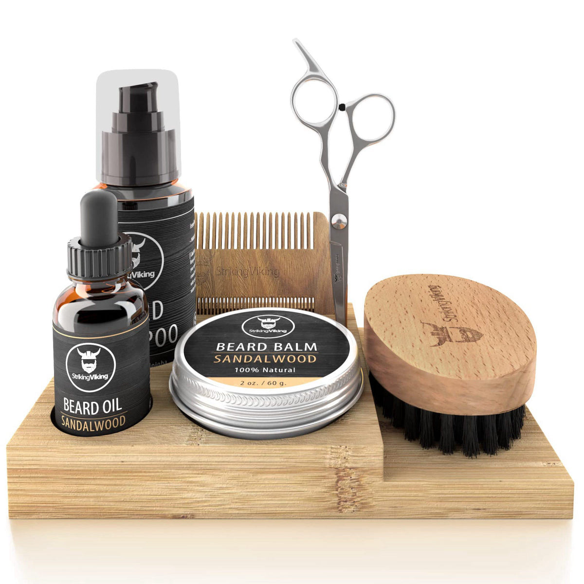 Striking Viking Beard Grooming Kit with Caddy — view 3