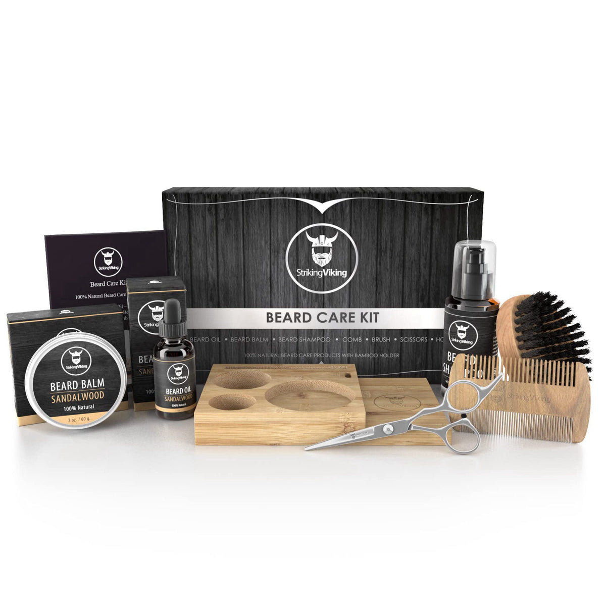 Striking Viking Beard Grooming Kit with Caddy — view 8