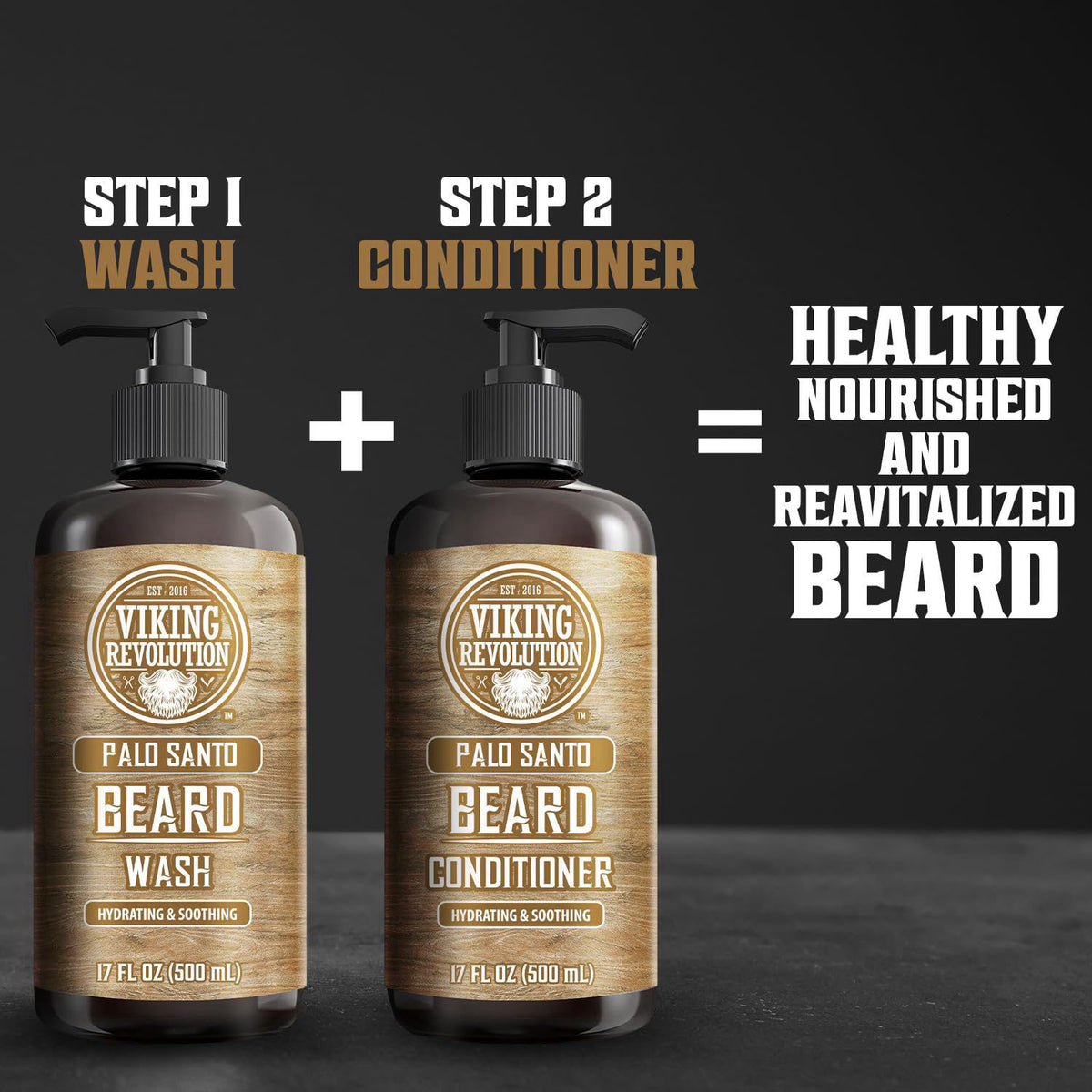 Viking Revolution Beard Wash Conditioner Set — view 8