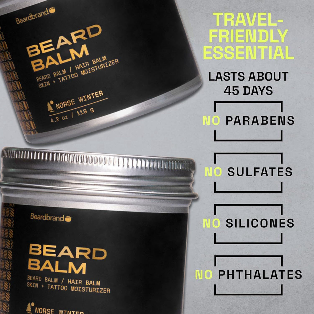 Beard Balm for Men by Beardbrand — view 5