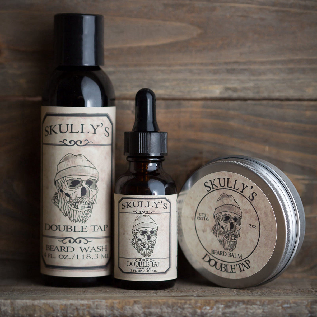Beard Grooming Care Kit for Men by Skully s Beard Oil by Skully's Ctz Beard Oil — view 3