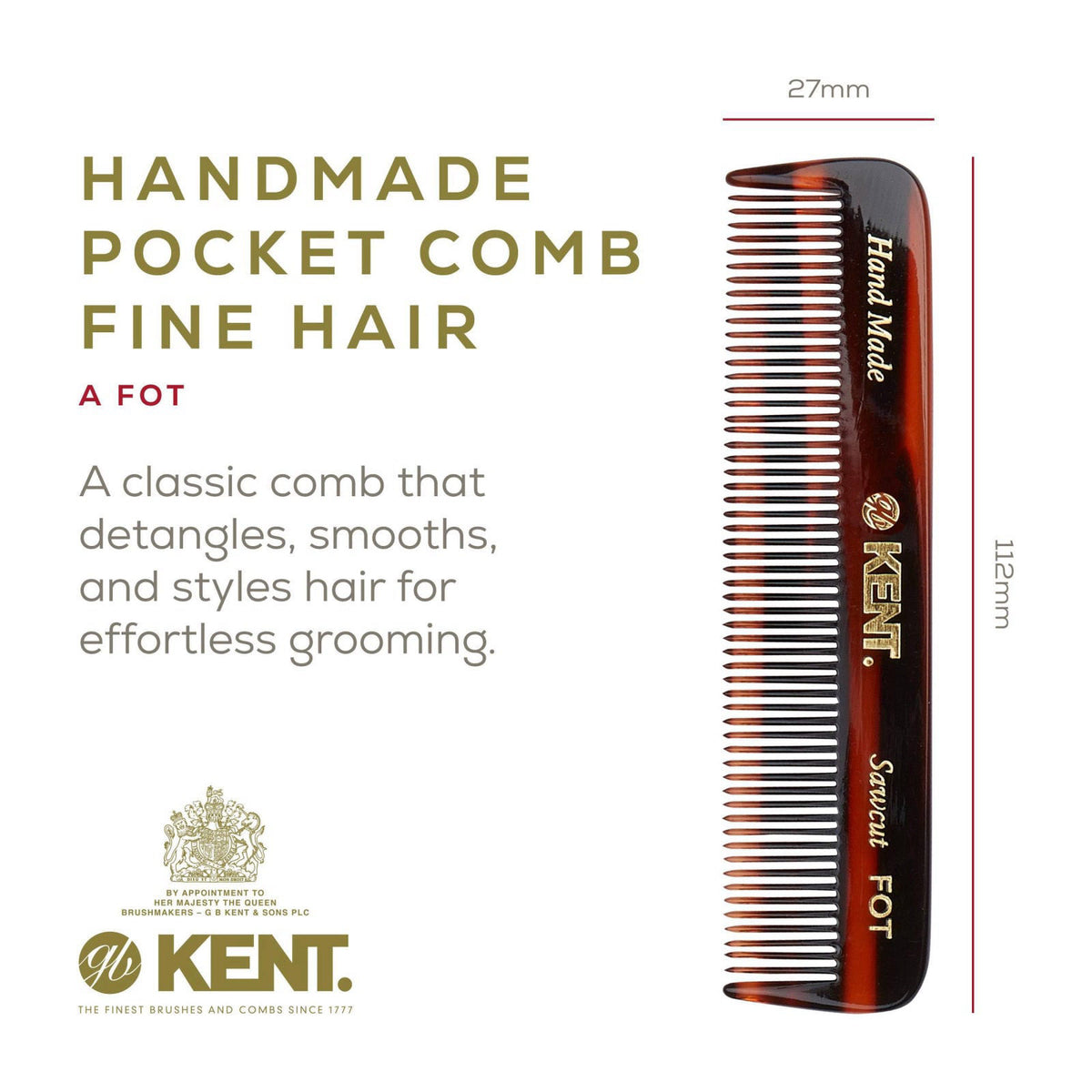 Kent Beard Mustache Grooming Kit Includes BRD2 White Boar — view 5