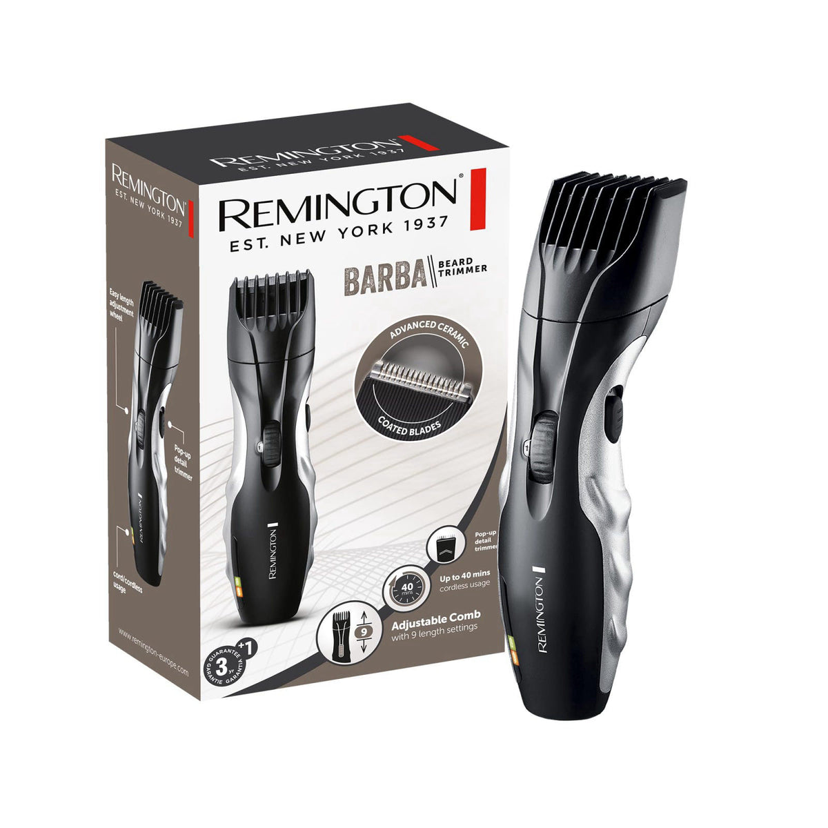 Remington Mb 320 C Beard Trimmer Barba — view 2
