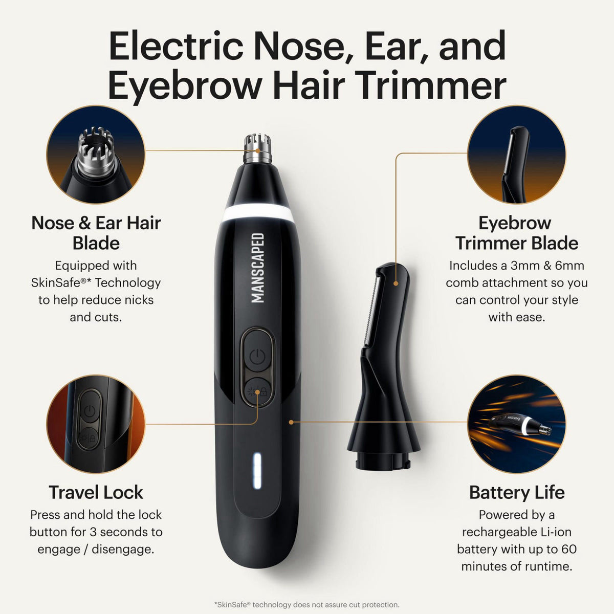 MANSCAPED Weed Whacker 3 0 PRO Electric Nose Ear Eyebrow — view 3