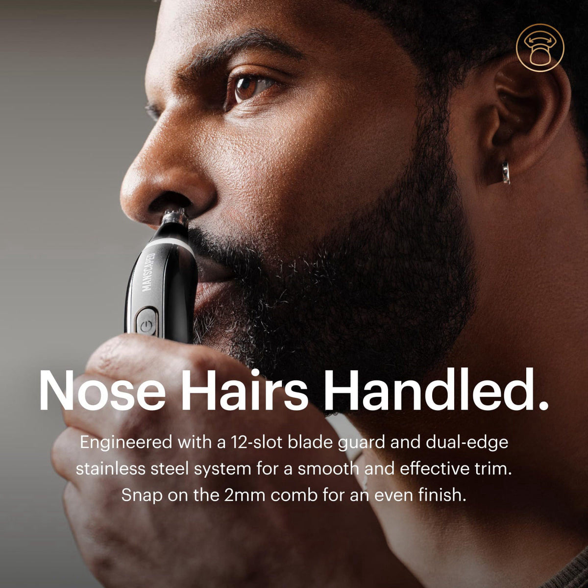 MANSCAPED Weed Whacker 3 0 PRO Electric Nose Ear Eyebrow — view 4