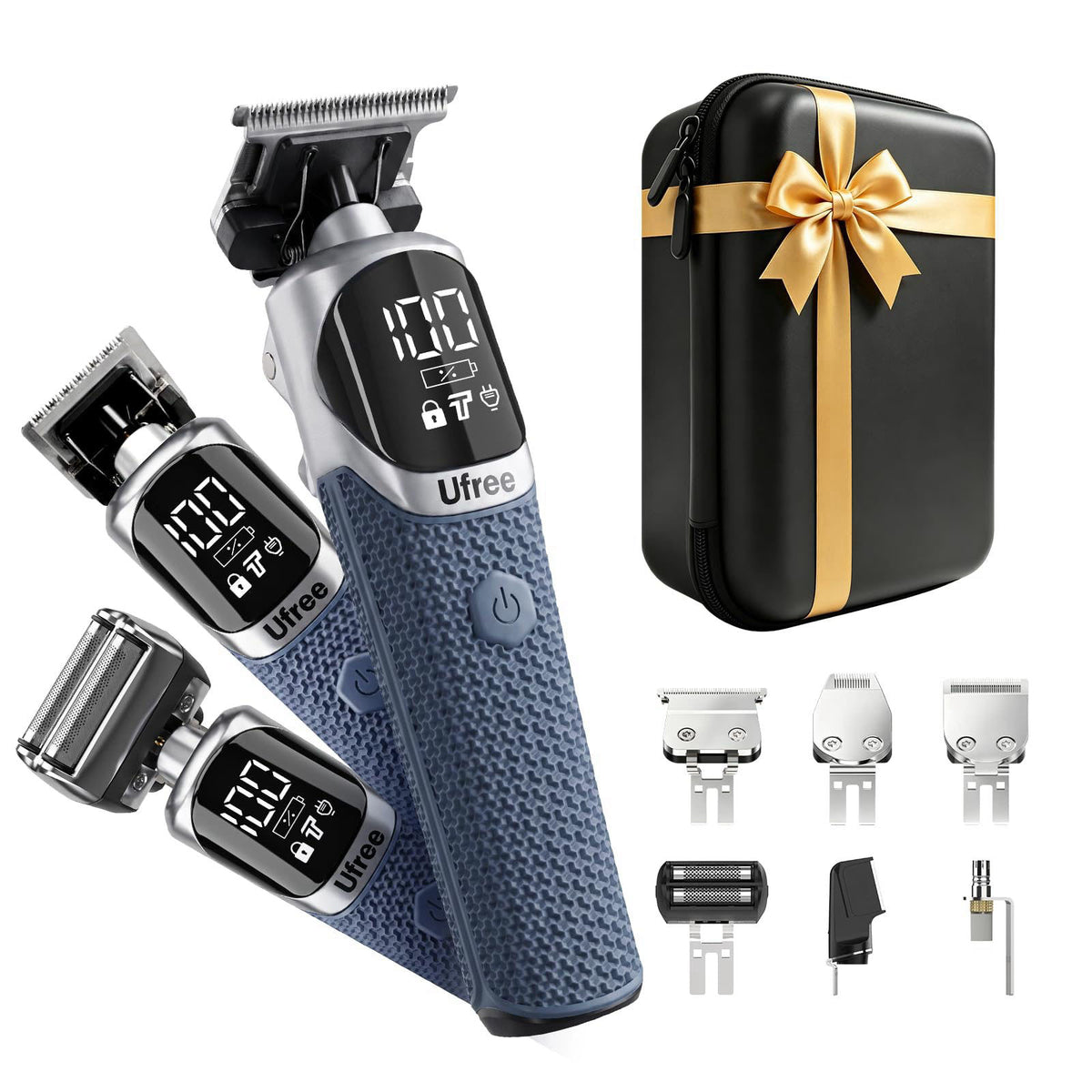Ufree 6 in 1 Beard Trimmer for Men Electric Shaver Razor — view 2