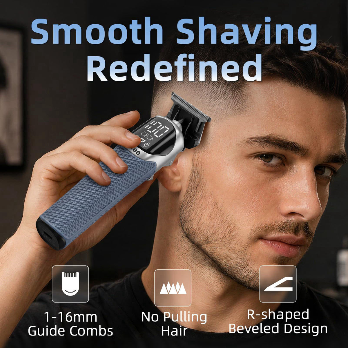 Ufree 6 in 1 Beard Trimmer for Men Electric Shaver Razor — view 6