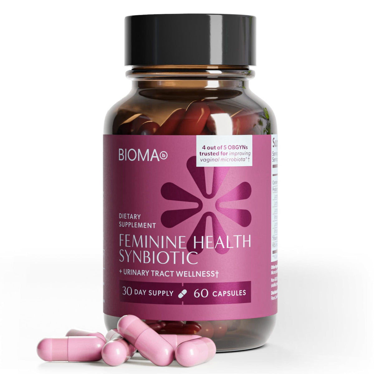 BIOMA Feminine Health Synbiotic 60 Capsules — view 2