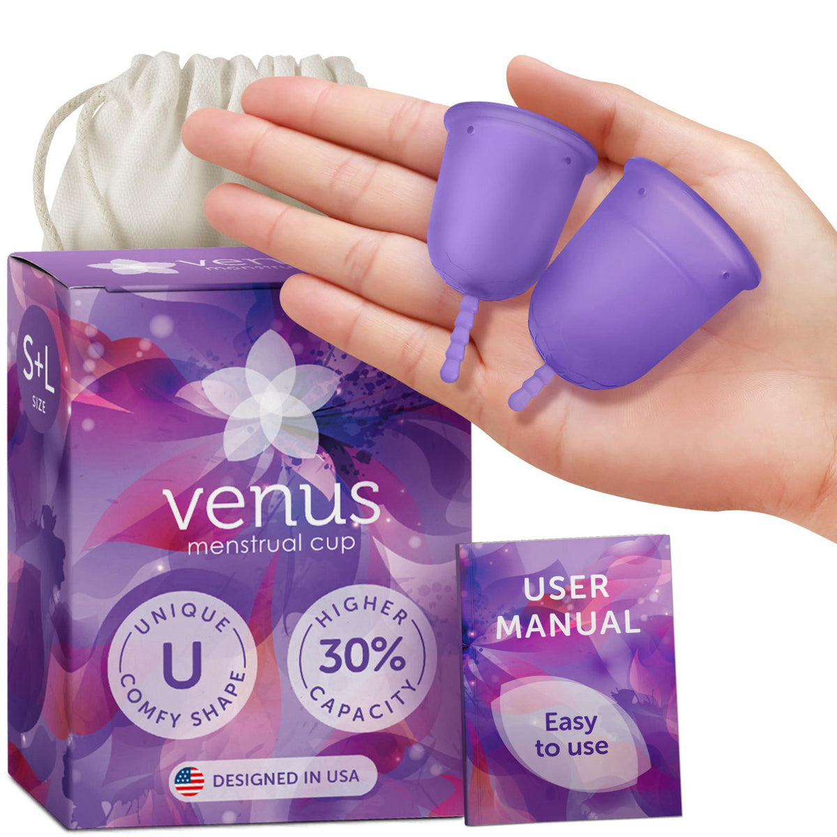 Venus Menstrual Cup Kit