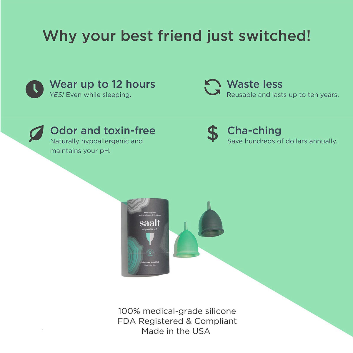 Saalt Twin Pack — view 4