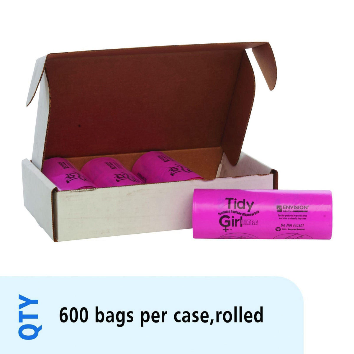 Stout by Envision TGUF TidyGirl Feminine Disposal Bag — view 3