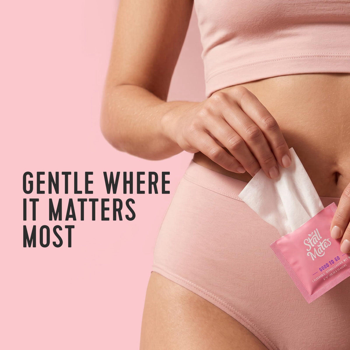 Stall Mates Feminine Fresh Flushable Wipes PH Balanced 90 — view 8