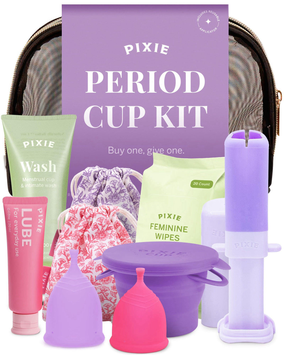 Pixie Menstrual Cup Kit by Pixie Cup — view 2