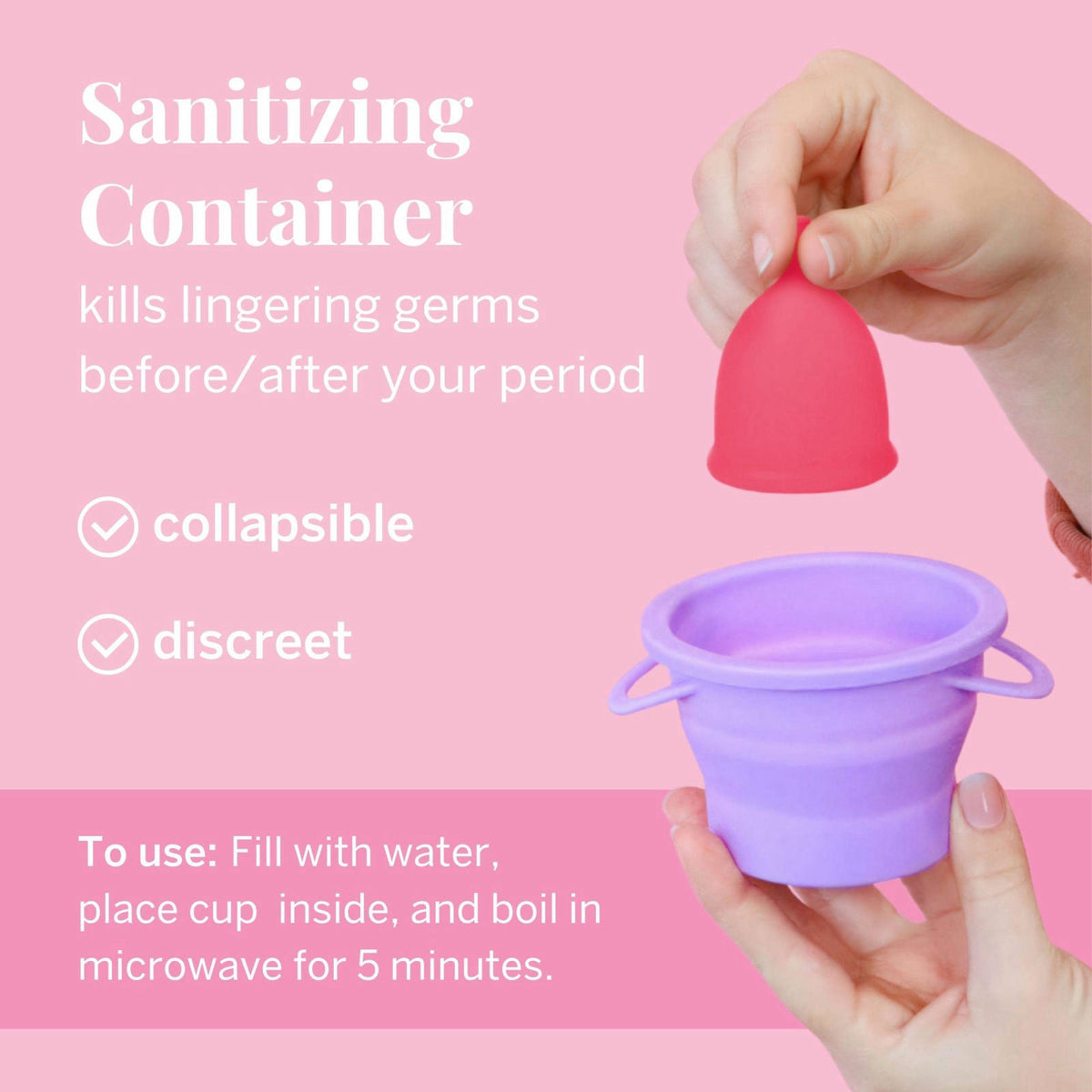 Pixie Menstrual Cup Kit by Pixie Cup — view 6
