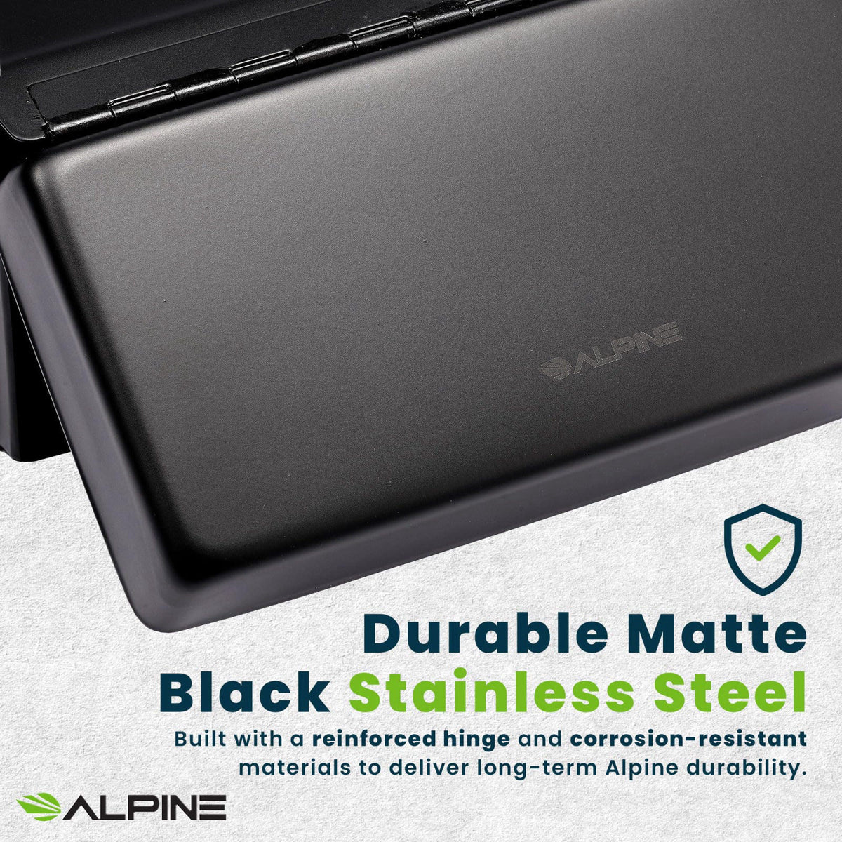 Alpine Sanitary Napkin Receptacle Wall Mounted Tampon Holder — view 4