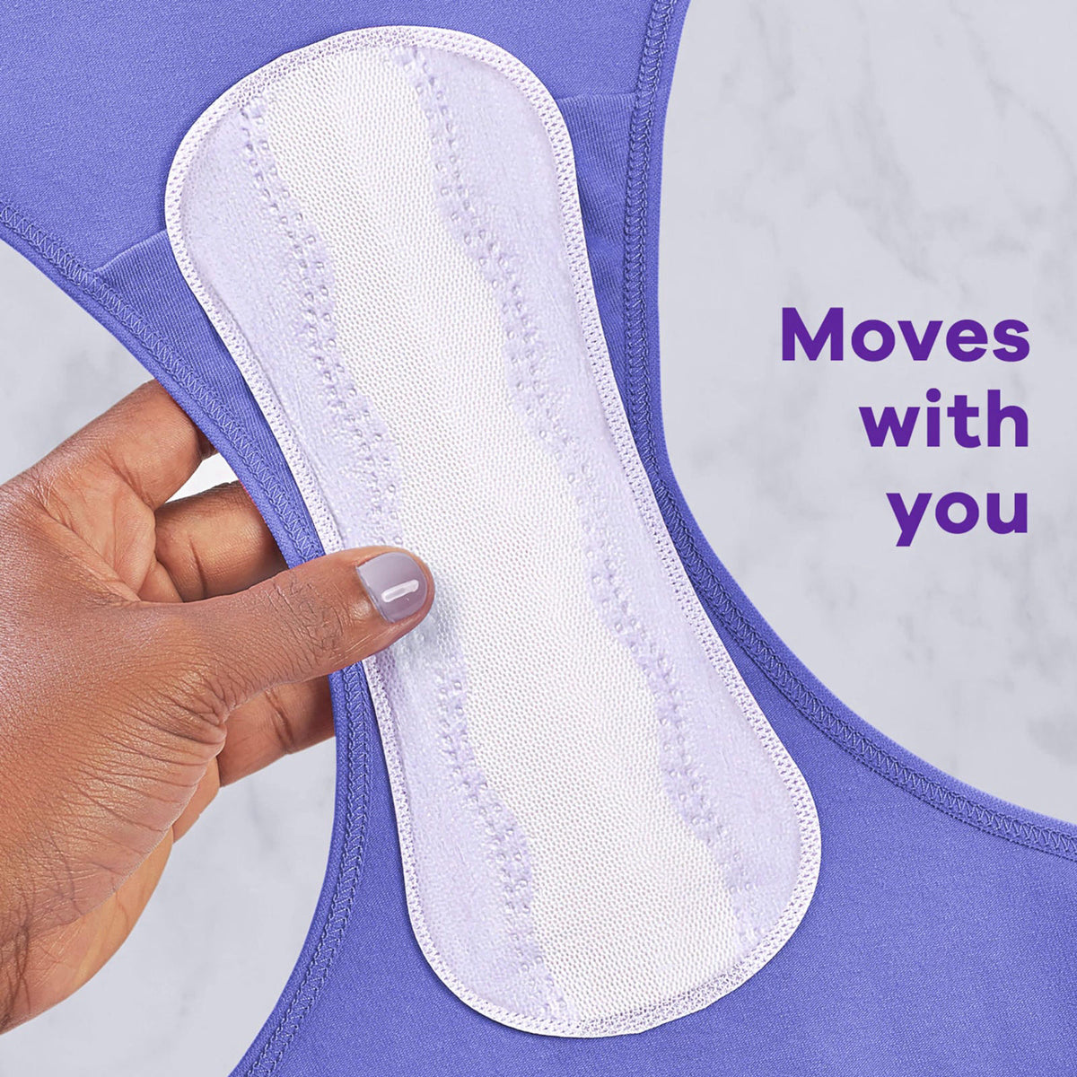 Always Panty Liners for Women Anti Bunch Xtra Protection — view 4