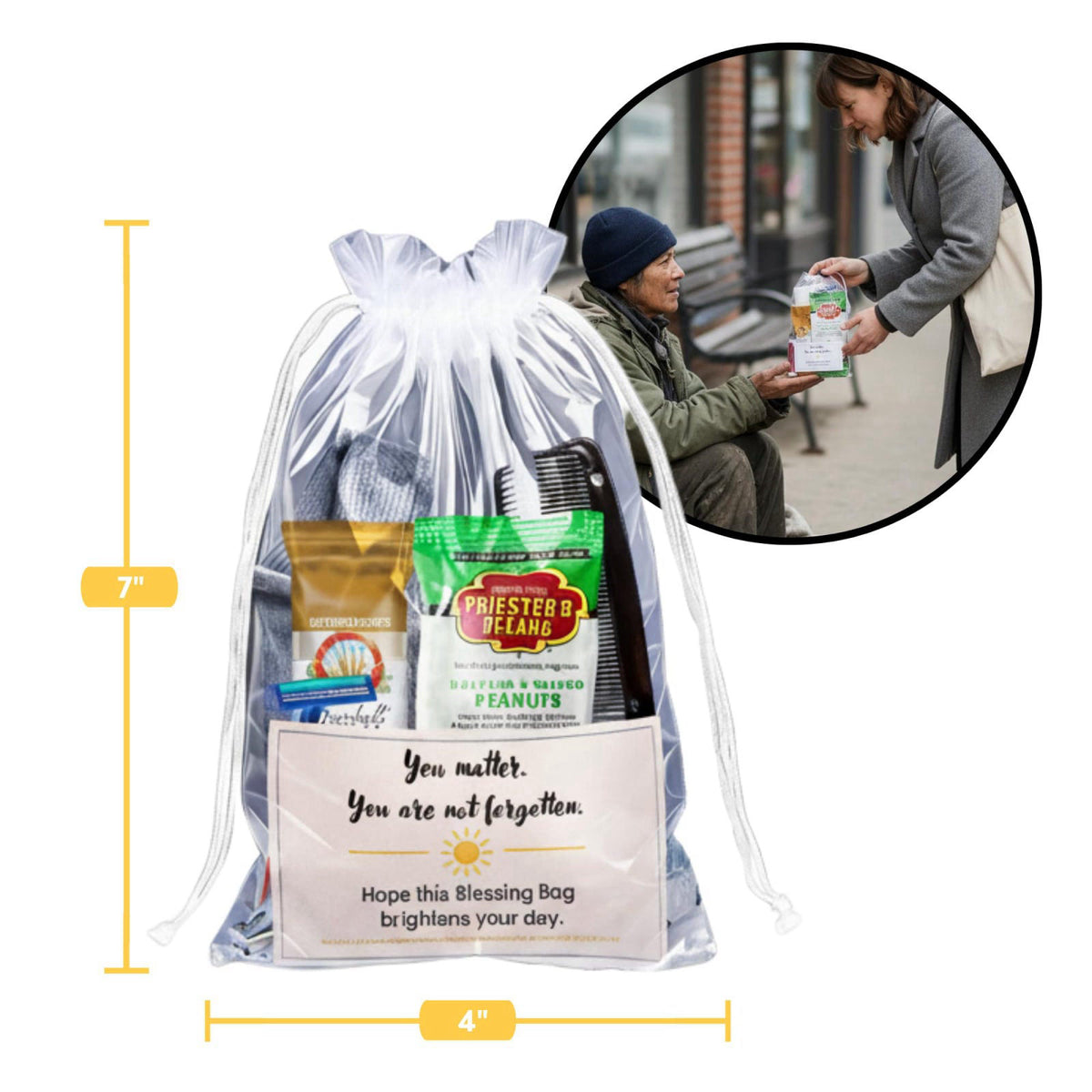 Homeless Care Package Complete Hygiene Kits for homeless by Premium Selection — view 3