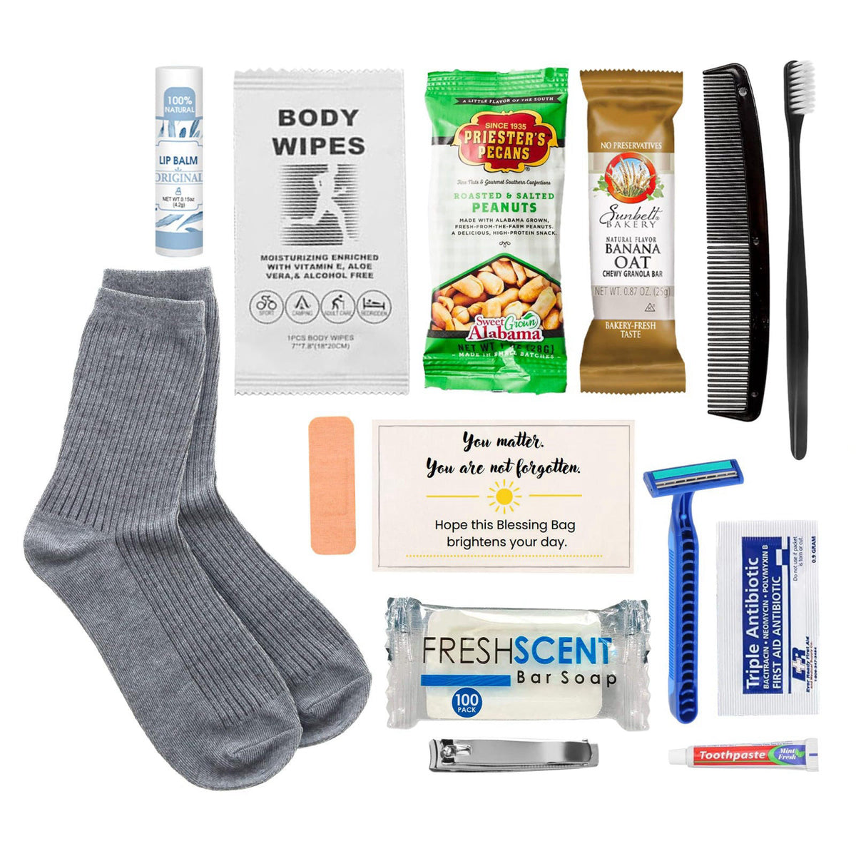 Homeless Care Package Complete Hygiene Kits for homeless by Premium Selection — view 5