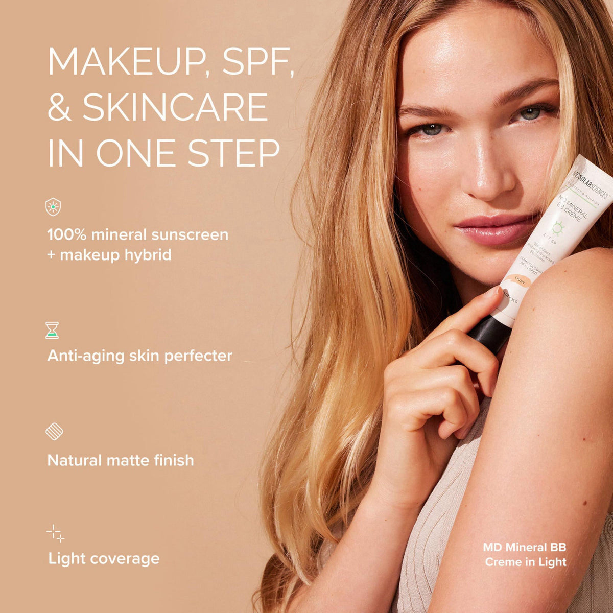 MDSolarSciences Cr me Mineral Beauty Balm SPF 50 OilFree by Premium Selection — view 5