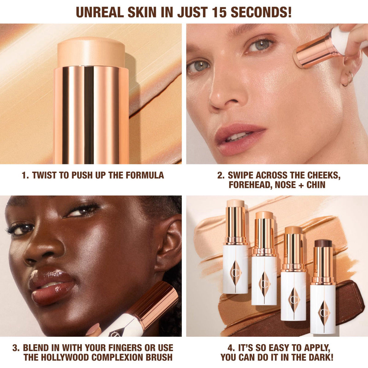 Charlotte Tilbury Unreal Skin Tint Sheer Glow Hydrating by Premium Selection — view 5