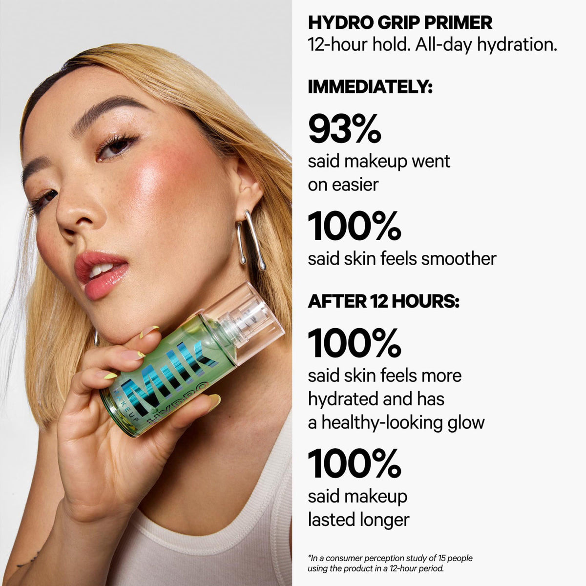 Milk Makeup Hydro Grip Primer with Hyaluronic Acid by Premium Selection — view 3