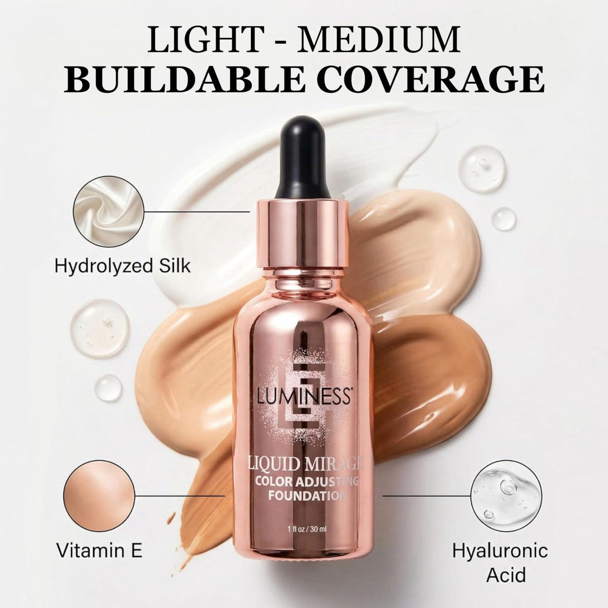 LUMINESS Liquid Mirage w SPF 50 Color Adjusting Foundation — view 6