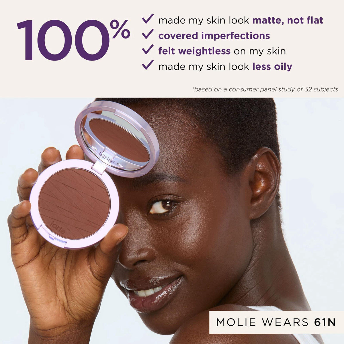 tarte face tape pressed powder Medium Coverage Waterproof — view 5