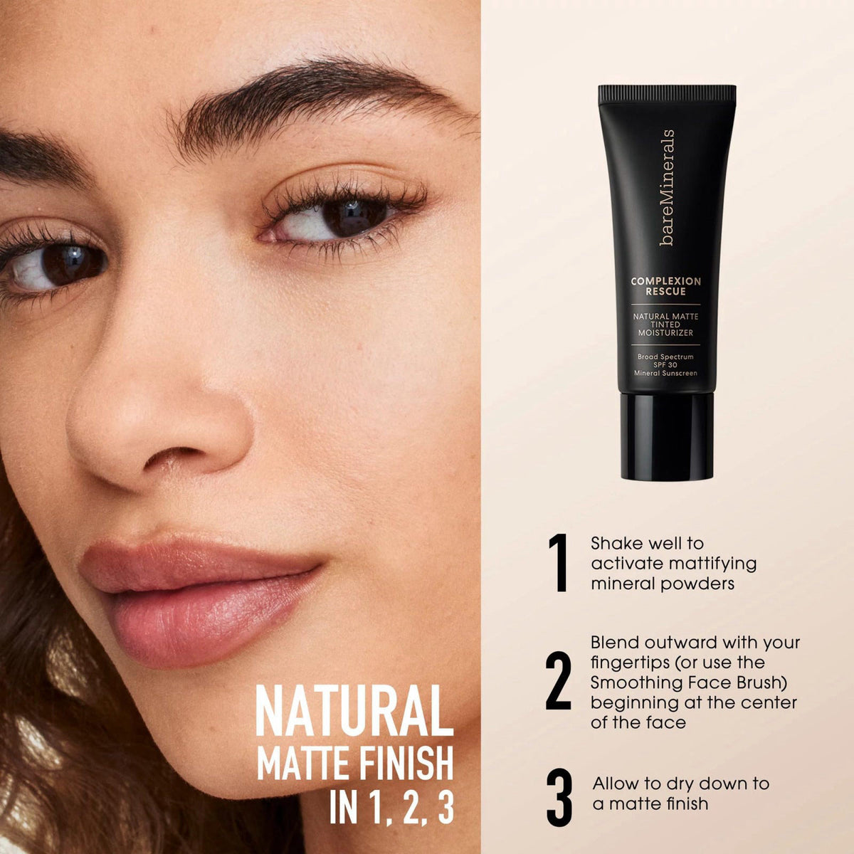 bareMinerals Complexion Rescue Matte Tinted Moisturizer 1 18 by Premium Selection — view 8