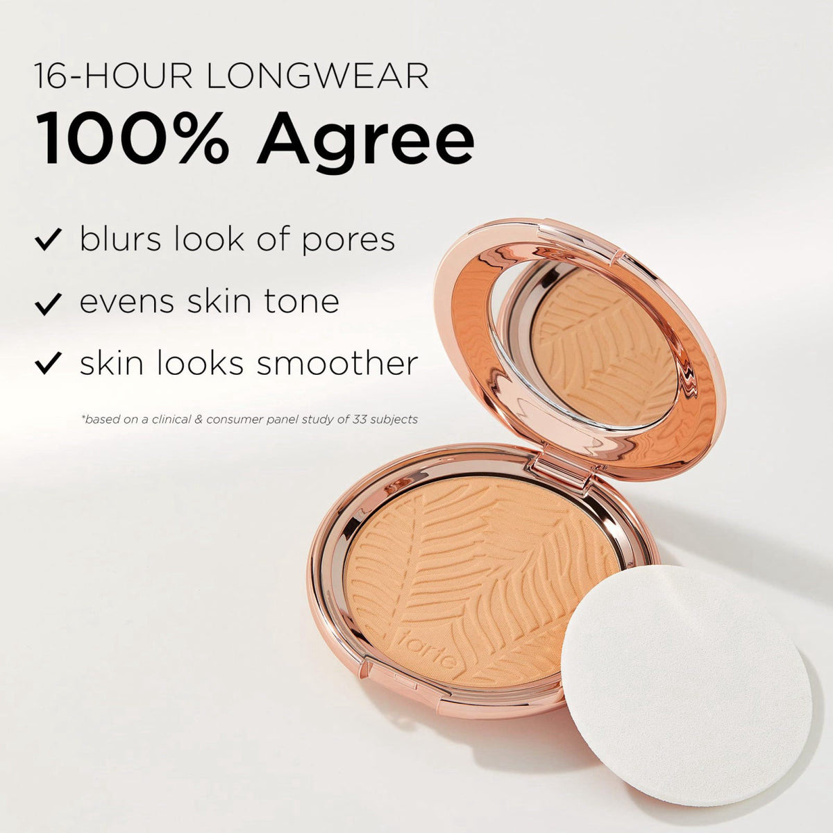 tarte Amazonian clay blurring powder foundation — view 5