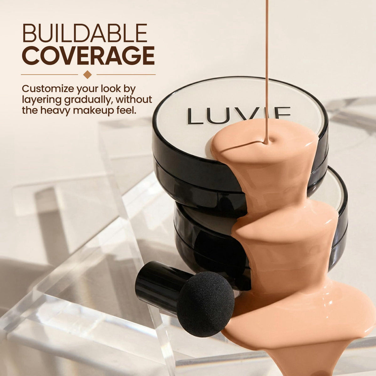 LUVIE Glow Foundation for Mature Skin — view 5